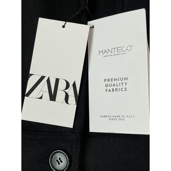 Zara Manteco wool coat zw collection Large 8267 / 745 - Picture 3 of 5